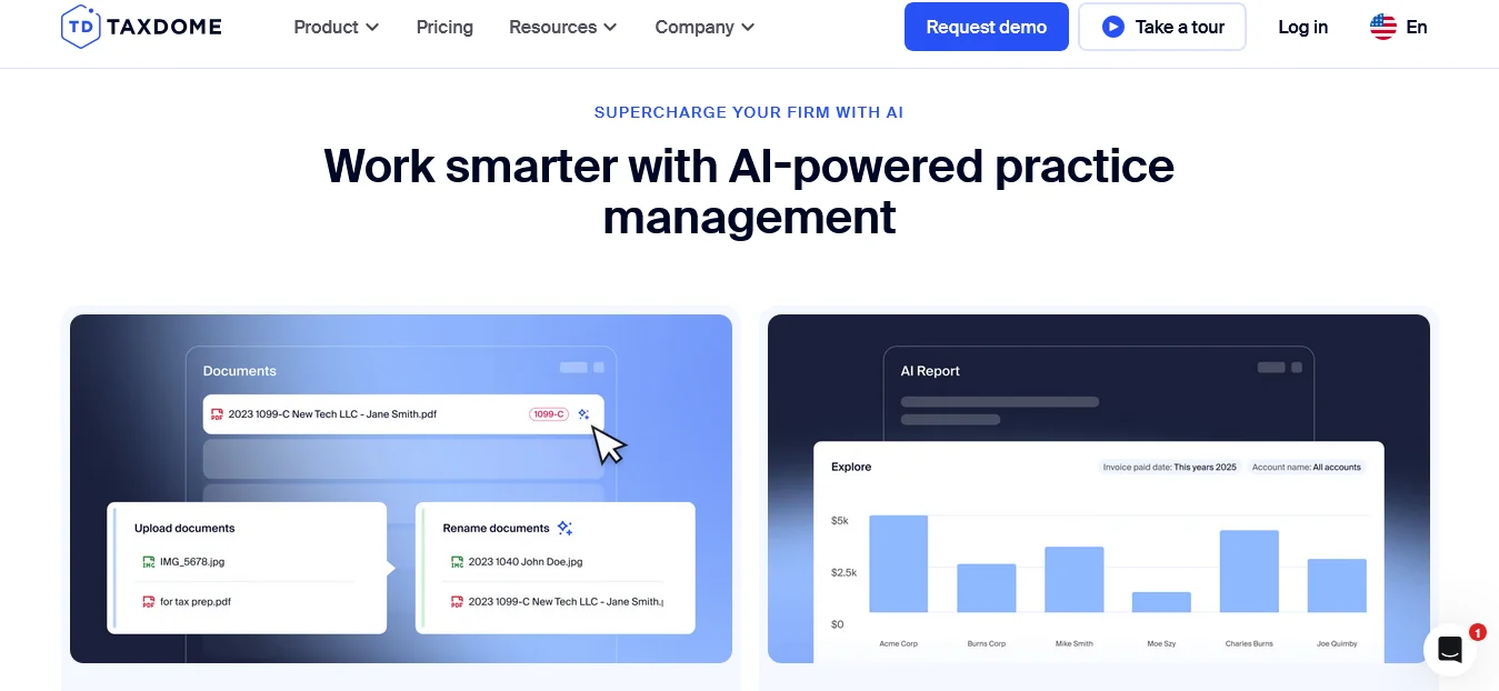 Tax Dome Project Management Software for Accountants