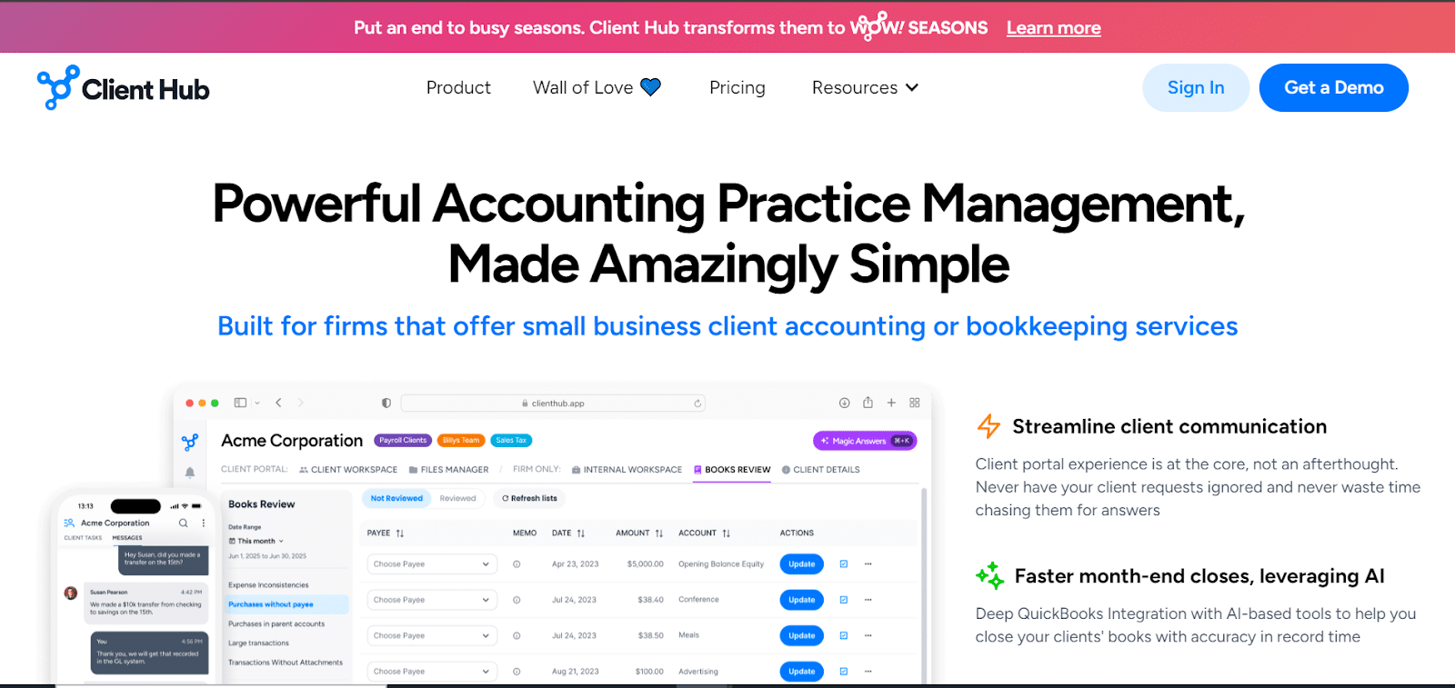 Client Hub Client Portal