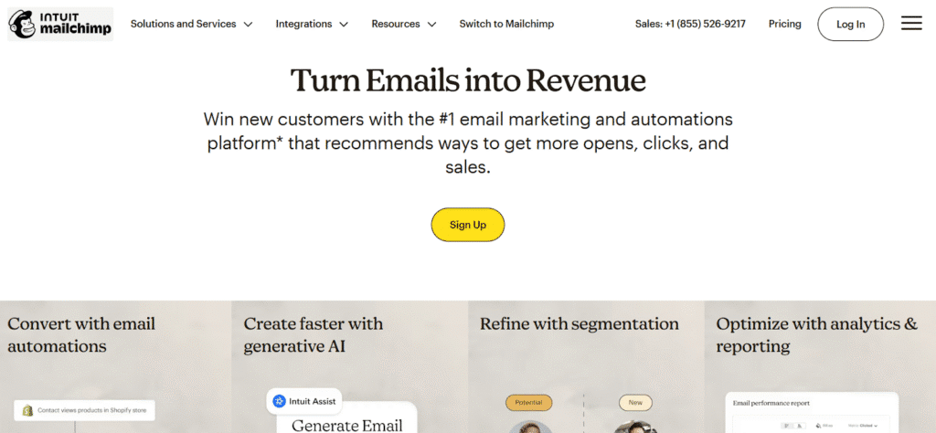 Mailchimp Email Marketing Software for Accountants